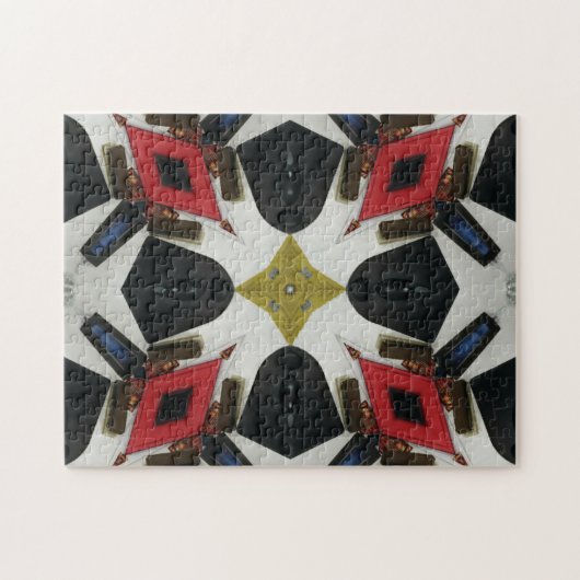 Puzzle mit kreativen Mustern (Horizontal)