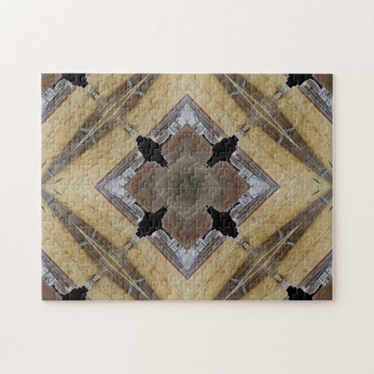 Puzzle mit kreativen Mustern (Horizontal)