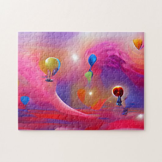 Puzzle mit kreativen Mustern (Horizontal)