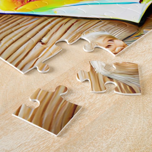 Puzzle mit kreativen Mustern (Seite)