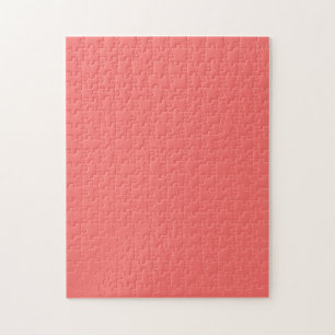 Puzzle mit Lachs Rosa Hintergrund