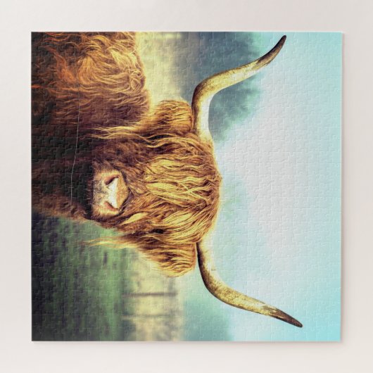 Puzzle mit langer Hornhaut (Horizontal)