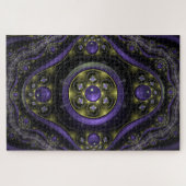 Puzzle mit lila Sphären (Horizontal)