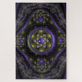 Puzzle mit lila Sphären (Vertikal)