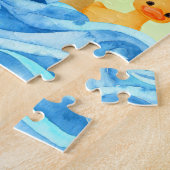 Puzzle mit Mutter und Ente (Seite)