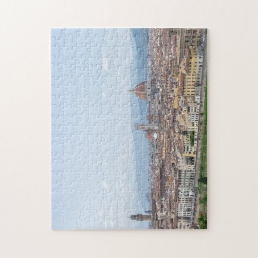 Puzzle mit Panoramablick auf Florenz (Vertikal)