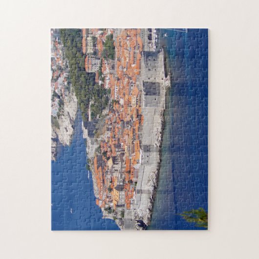 Puzzle mit Panoramablick aus Dubrovnik (Vertikal)