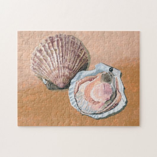 Puzzle mit Scallops (Horizontal)