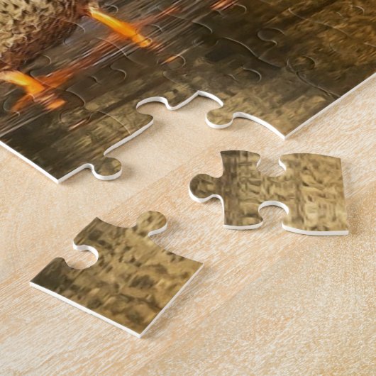 Puzzle mit schönen Enten (Seite)