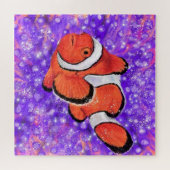 Puzzle mit schönen Farben Clownfish (Horizontal)