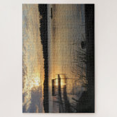 Puzzle mit Seeblick (Vertikal)