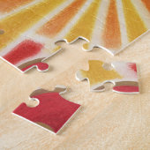 Puzzle mit Sonnenuntergang (Seite)