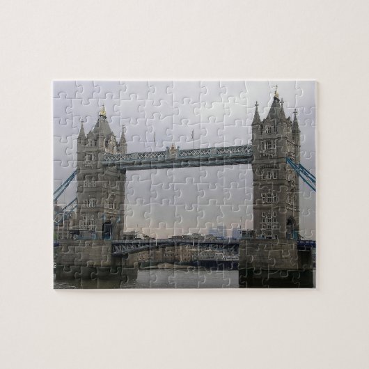 Puzzle mit Tower Bridge über der Themse (Horizontal)
