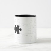 Puzzle mit vermisstem Stück Tasse (Zentrum)