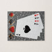 Puzzle mit vier Aces (Horizontal)