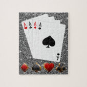 Puzzle mit vier Aces (Vertikal)