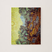Puzzle mit Vincent Van Gogh's "Olivenbäumen" (Vertikal)
