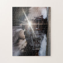 Puzzle mit Volldampf