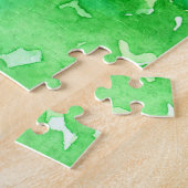 Puzzle mit Wasserfarben (Seite)