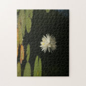 Puzzle mit weißem Lilly-Teich (Vertikal)
