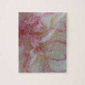 Puzzle mit weißer und rosafarbener Narbenkultur (Vertikal)