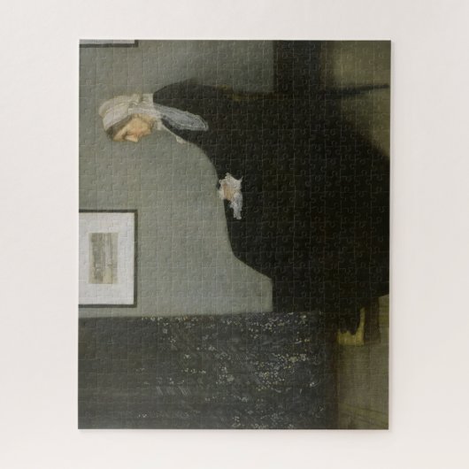 Puzzle mit Whistler Mutter Print (Vertikal)