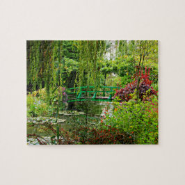 Puzzle, Monets Gartenbrücke über Lilienteich Puzzle