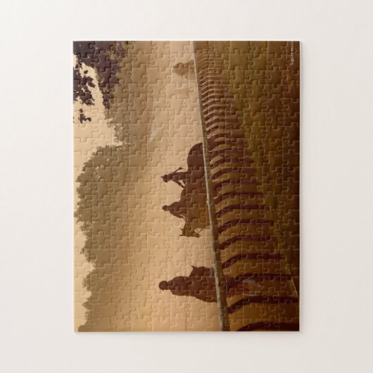 Puzzle - morgendliche Gespräche in Saratoga (Vertikal)