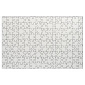 Puzzle-Muster Stoff (Fat Quarter (45,7 x 55,9 cm))