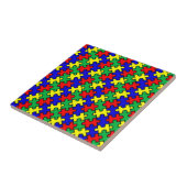 Puzzle nahtloses Muster Fliese (Seite)