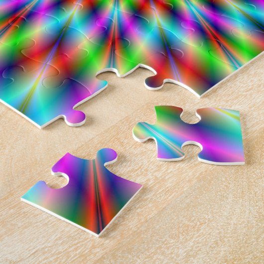 Puzzle Neon Star Exploding (Seite)