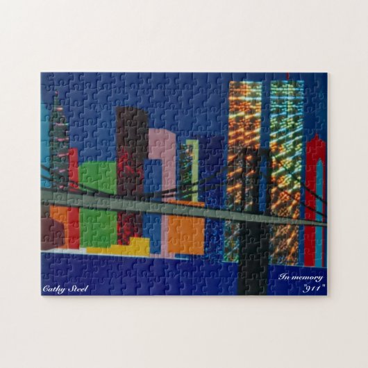 Puzzle New York "In memory 911" (Horizontal)