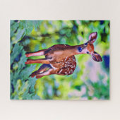 Puzzle niedlicher kleiner Hirsche (Horizontal)