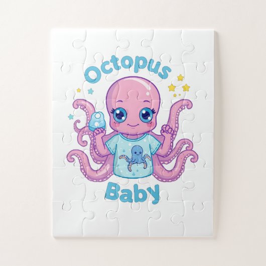 Puzzle Octopus Baby  (Vertikal)
