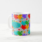 Puzzle of Life Kaffeetasse (Vorderseite Links)
