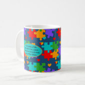 Puzzle of Life Kaffeetasse (Vorderseite Links)