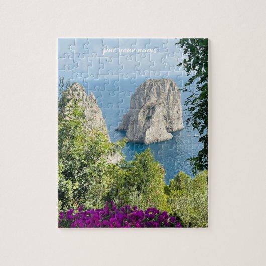 Puzzle of Monte Solaro Capri, Italy (Vertikal)