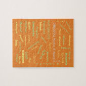 Puzzle of Native American Names, von MMETROPOLIM* (Horizontal)