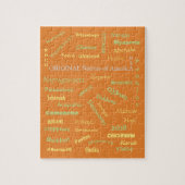 Puzzle of Native American Names, von MMETROPOLIM* (Vertikal)