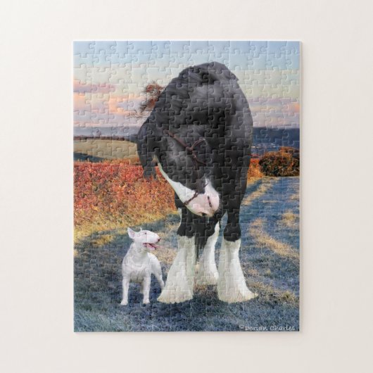 Puzzle "Ollie & Blackbird" (Vertikal)