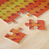 Puzzle - Orange Muscheln in Crochet (Seite)