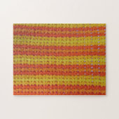 Puzzle - Orange Muscheln in Crochet (Horizontal)