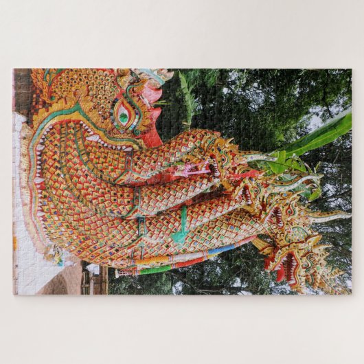 Puzzle orientalischer Drachen (Horizontal)