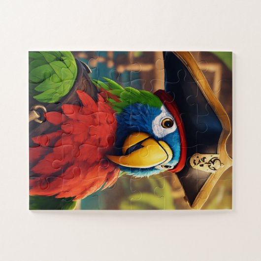 Puzzle Papagei Pic (Horizontal)
