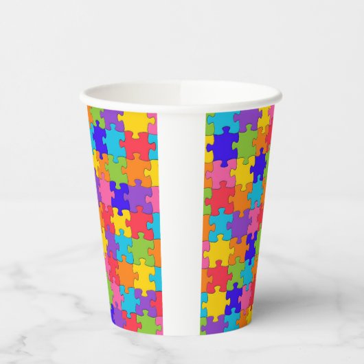 Puzzle Pappbecher (Links)