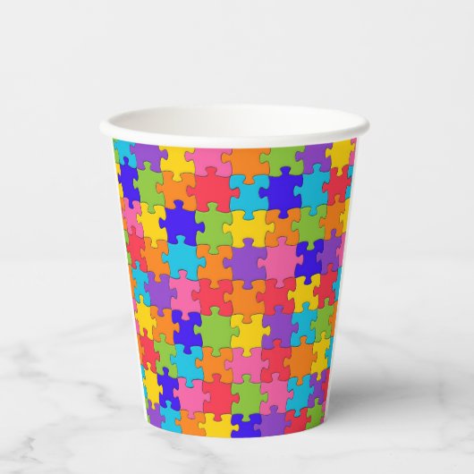 Puzzle Pappbecher (Vorderseite)