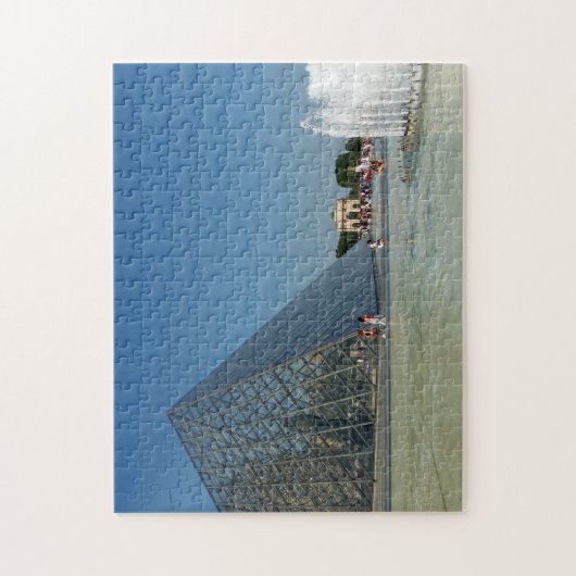 Puzzle Paris Louvre Pyramid (Vertikal)