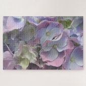 Puzzle - Pastel Rainbow Hydrangeas (Horizontal)