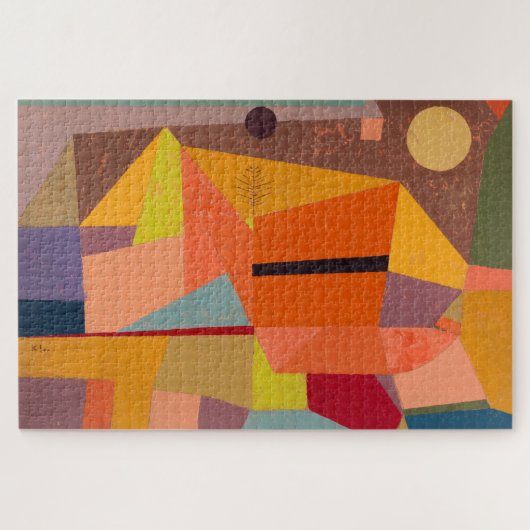 PUZZLE: PAUL KLEE : SCHÖNE BERGLANDSCHAFT PUZZLE (Horizontal)