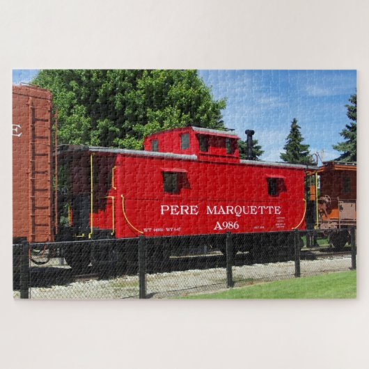 Puzzle Pere Marquette Caboose (Horizontal)